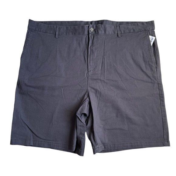 Old Navy Men’s Slim Built-in Flex Rotation Chino Shorts Size 46 Dark Gray - Picture 2 of 9